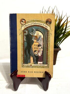 A Series Of Unfortunate Events: The Bad Beginning By Lemony Snicket Book